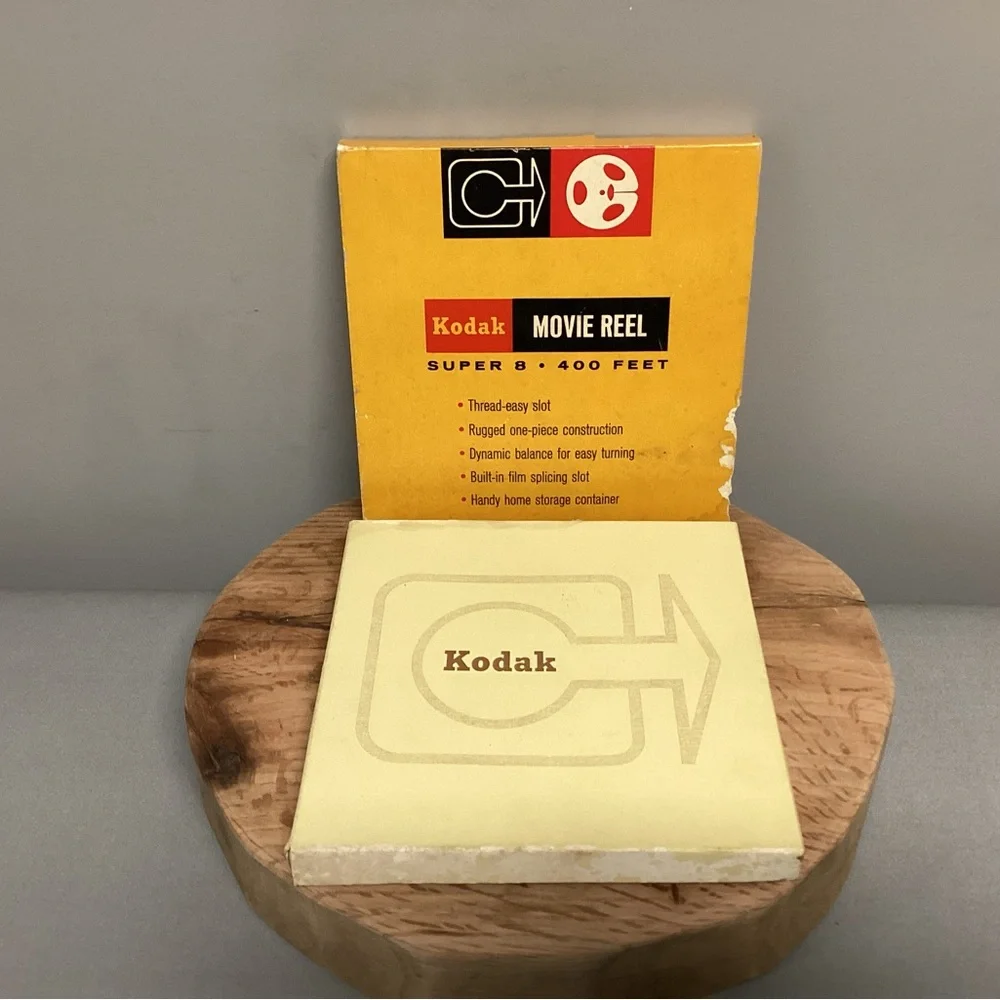 🟡 Vintage - Never Used - Kodak Movie Reel - Super 8 - 400 Feet - Made In USA
